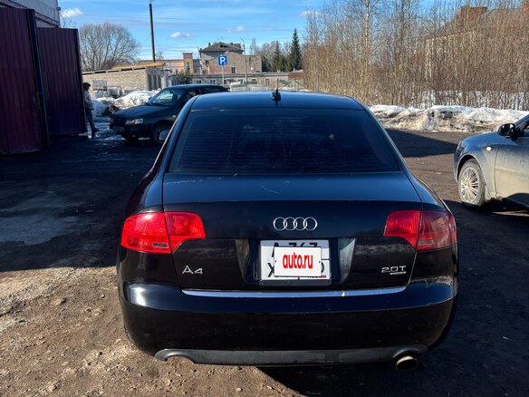 2005 Audi A4 III (B7), чёрный, 500000 рублей - вид 6