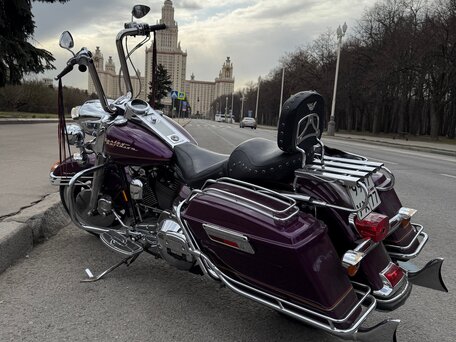 1996 Harley-Davidson Road King, фиолетовый, 827000 рублей, вид 3