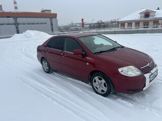 2006 Toyota Corolla IX (E120, E130) Рестайлинг, красный, 480000 рублей, вид 4