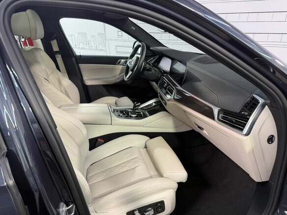 2020 BMW X6 40d III (G06), серый, 8780000 рублей - вид 27