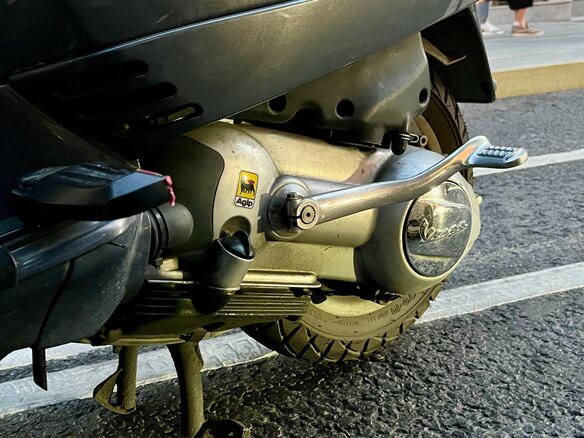 2002 Vespa LXV 125, фиолетовый, 264000 рублей - вид 8