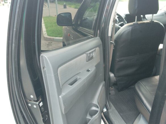 2012 Toyota Hilux VII Рестайлинг, чёрный - вид 13