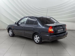 2009 Hyundai Accent ТагАЗ II, чёрный, 388000 рублей, вид 5