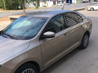 2019 Skoda Rapid I Рестайлинг, коричневый, 1350000 рублей, вид 3