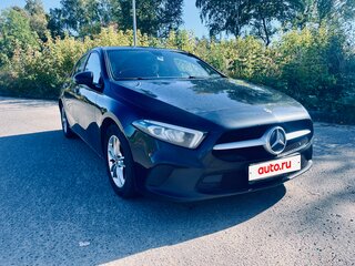 2019 Mercedes-Benz A-Класс 200 IV (W177), чёрный, 1900000 рублей, вид 1