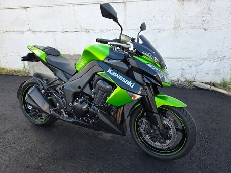 2013 Kawasaki Z 1000, зелёный, 650000 рублей, вид 5