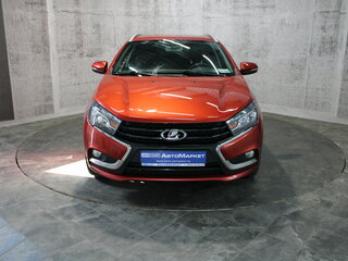 2019 Lada (ВАЗ) Vesta SW I, красный, 846000 рублей, вид 2