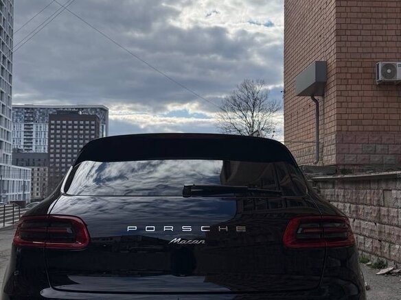 2017 Porsche Macan I, чёрный, 3450000 рублей - вид 6