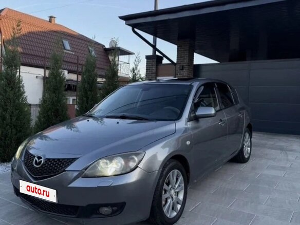 2006 Mazda 3 I (BK) Рестайлинг, серый