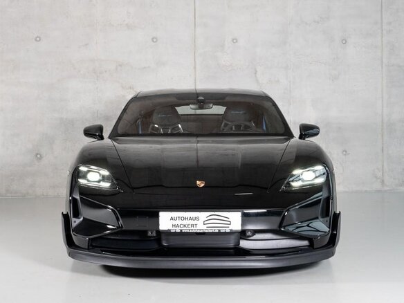 2026 Porsche Taycan Turbo GT I Рестайлинг, чёрный - вид 30