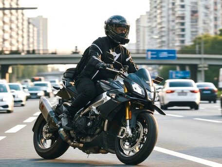 2019 Aprilia Tuono V4, чёрный, 1100000 рублей, вид 2