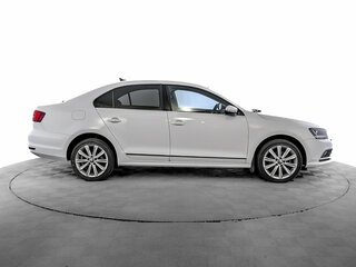 2017 Volkswagen Jetta VI Рестайлинг, белый, 1275000 рублей, вид 4