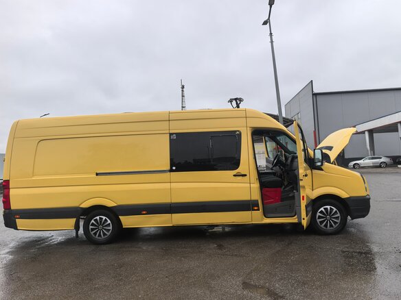 2008 Volkswagen Crafter, жёлтый, 1550000 рублей - вид 6