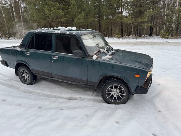 2006 Lada (ВАЗ) 2107, чёрный, 160000 рублей - вид 8
