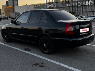 2009 Hyundai Accent ТагАЗ II, чёрный, 310000 рублей, вид 3