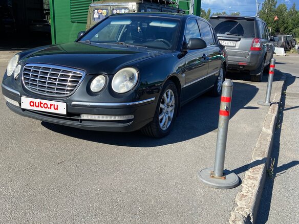 2008 Kia Opirus I Рестайлинг, чёрный, 540000 рублей