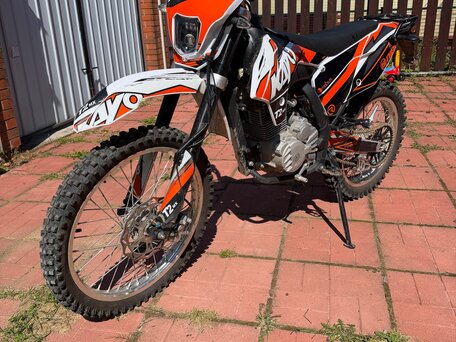 2024 Kayo T2 250 MX, красный, 120000 рублей, вид 1