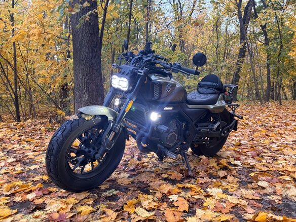 2024 Voge CU525, зелёный, 420000 рублей - вид 5