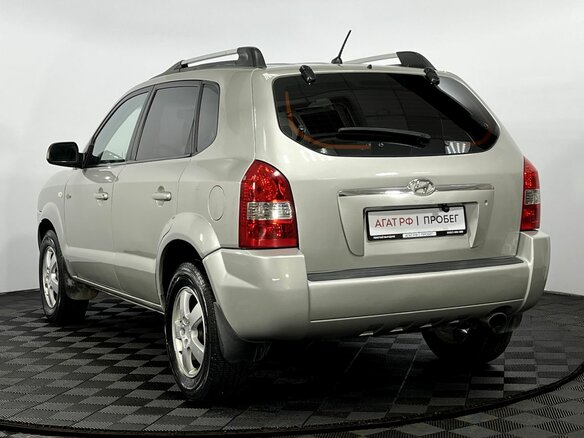 2007 Hyundai Tucson I, серебристый, 740000 рублей - вид 7