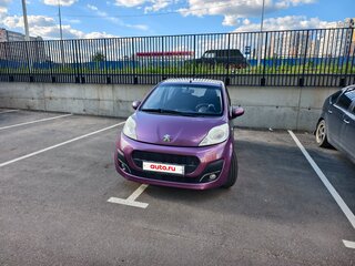 2012 Peugeot 107 I Рестайлинг 2, фиолетовый, 490000 рублей, вид 5