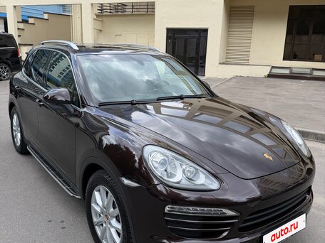 2013 Porsche Cayenne II (958), коричневый, 3550000 рублей, вид 2