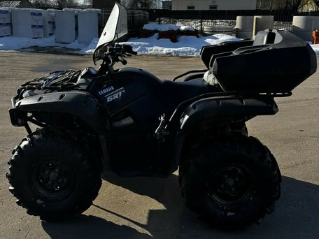 2008 Yamaha Grizzly 700, чёрный, 800000 рублей, вид 3