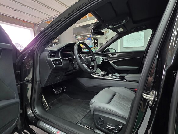 2020 Audi S6 V (C8), чёрный, 4197485 рублей - вид 10