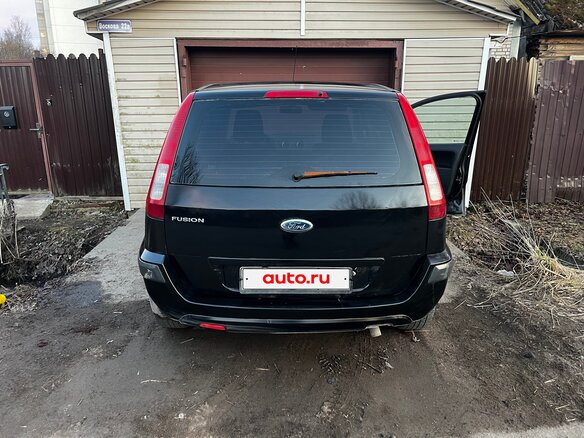 2007 Ford Fusion I Рестайлинг, чёрный, 290000 рублей - вид 4