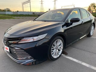 2018 Toyota Camry US Market VIII (XV70), чёрный, 1850000 рублей, вид 5