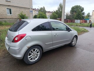 2007 Opel Corsa D, серебристый, 160000 рублей, вид 3