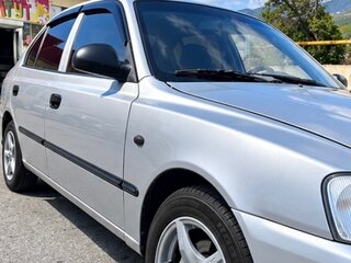 2004 Hyundai Accent ТагАЗ II, серебристый, 430000 рублей, вид 4
