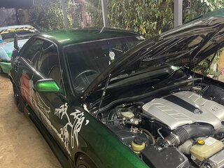 1996 Toyota Chaser VI (X100), зелёный, 1050000 рублей, вид 5