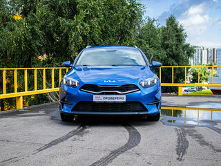 2021 Kia Ceed III Рестайлинг, синий, 1790000 рублей, вид 2