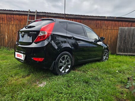 2014 Hyundai Solaris I, чёрный, 824000 рублей, вид 2