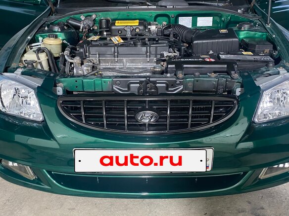 2003 Hyundai Accent II, зелёный, 300000 рублей - вид 29