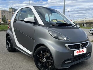 2014 Smart Fortwo II, серый, 690000 рублей, вид 3