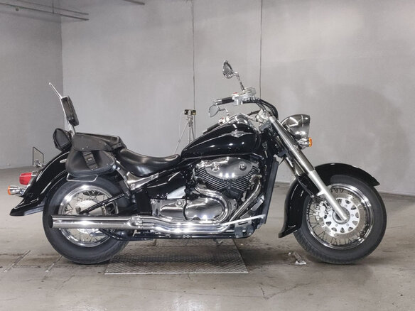 2008 Suzuki Intruder VL 400 Classic, чёрный - вид 2