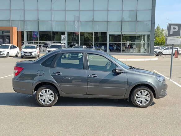 2024 Lada (ВАЗ) Granta I Рестайлинг, серый - вид 3