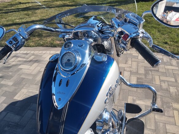 2017 Indian Springfield, синий, 1080000 рублей - вид 3