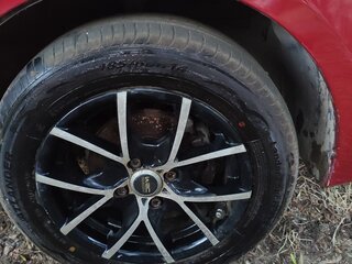 2008 Chevrolet Aveo I Рестайлинг, красный, 500000 рублей, вид 4