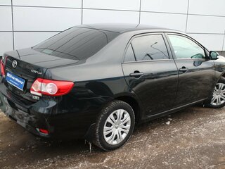 2012 Toyota Corolla X (E140, E150) Рестайлинг, чёрный, 914000 рублей, вид 3