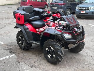 2011 Honda TRX 680 (Rincon), красный, 750000 рублей, вид 4
