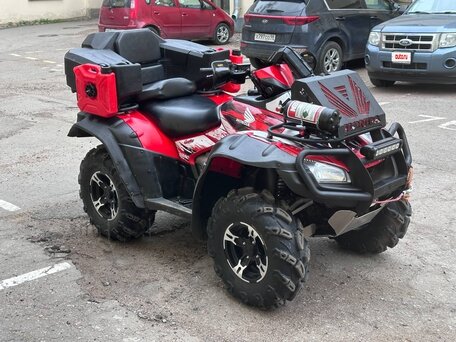 2011 Honda TRX 680 (Rincon), красный, 750000 рублей, вид 4
