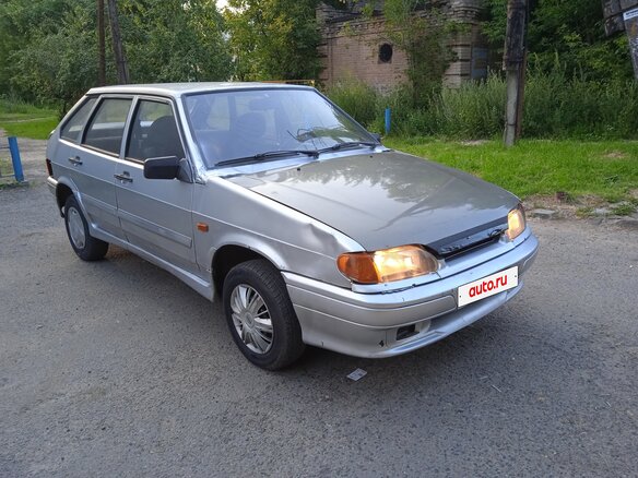 2011 Lada (ВАЗ) 2114, серебристый, 89000 рублей - вид 1