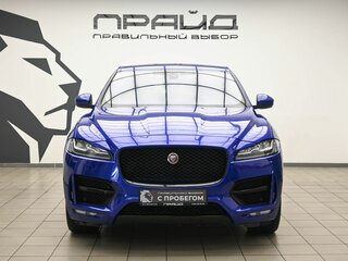 2017 Jaguar F-Pace I, синий, 2745000 рублей, вид 2