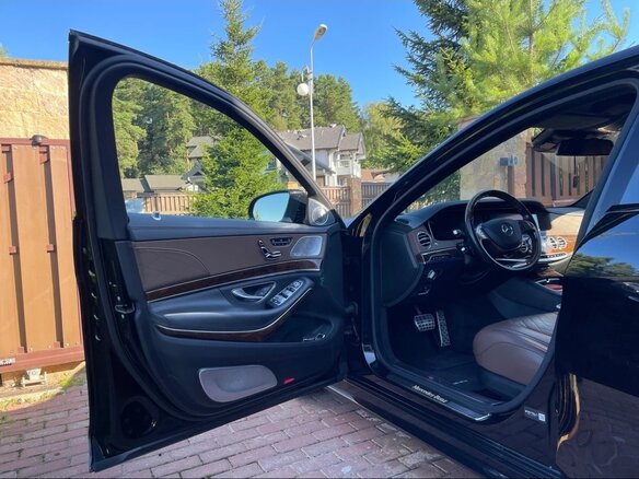 2014 Mercedes-Benz S-Класс 500 VI (W222, C217), чёрный, 2600000 рублей - вид 19
