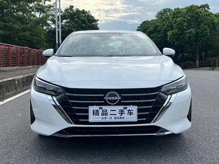 2023 Nissan Sylphy IV (B18) Рестайлинг, белый, 1340000 рублей, вид 2