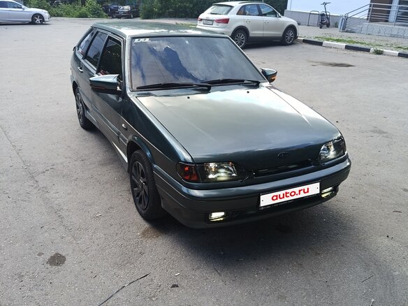 2007 Lada (ВАЗ) 2114, зелёный, 120000 рублей - вид 1
