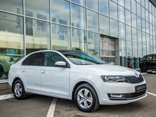 2017 Skoda Rapid I Рестайлинг, белый, 1298000 рублей, вид 1