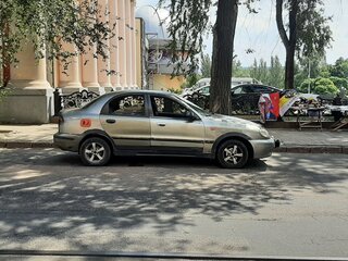 2007 Daewoo Lanos, бежевый, 120000 рублей, вид 2